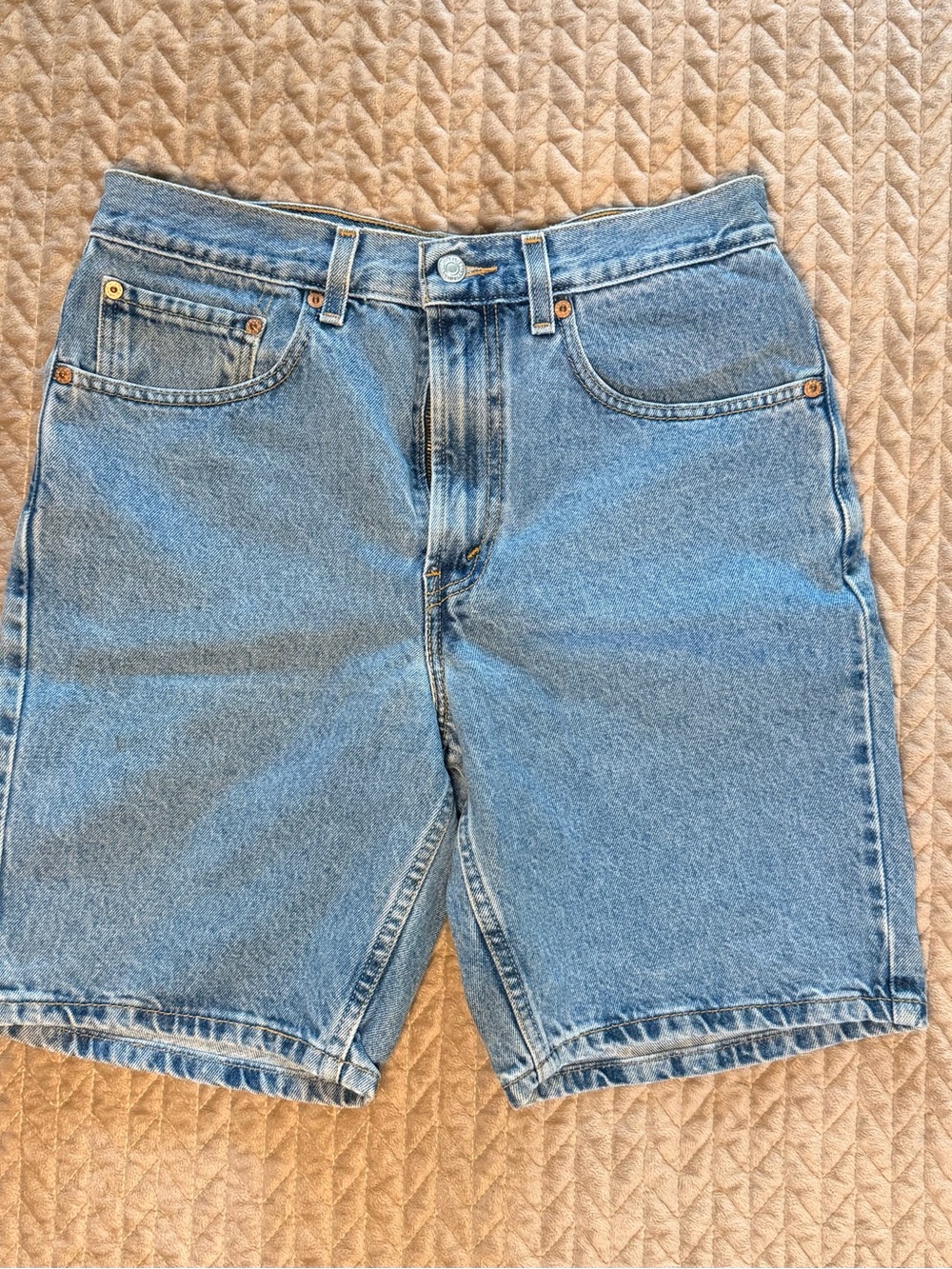 Vintage 90s Levi's Light Blue Men’s Denim Shorts